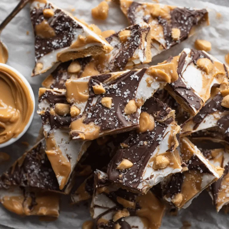 Protein Peanut Butter Chocolate Greek Yogurt Bark