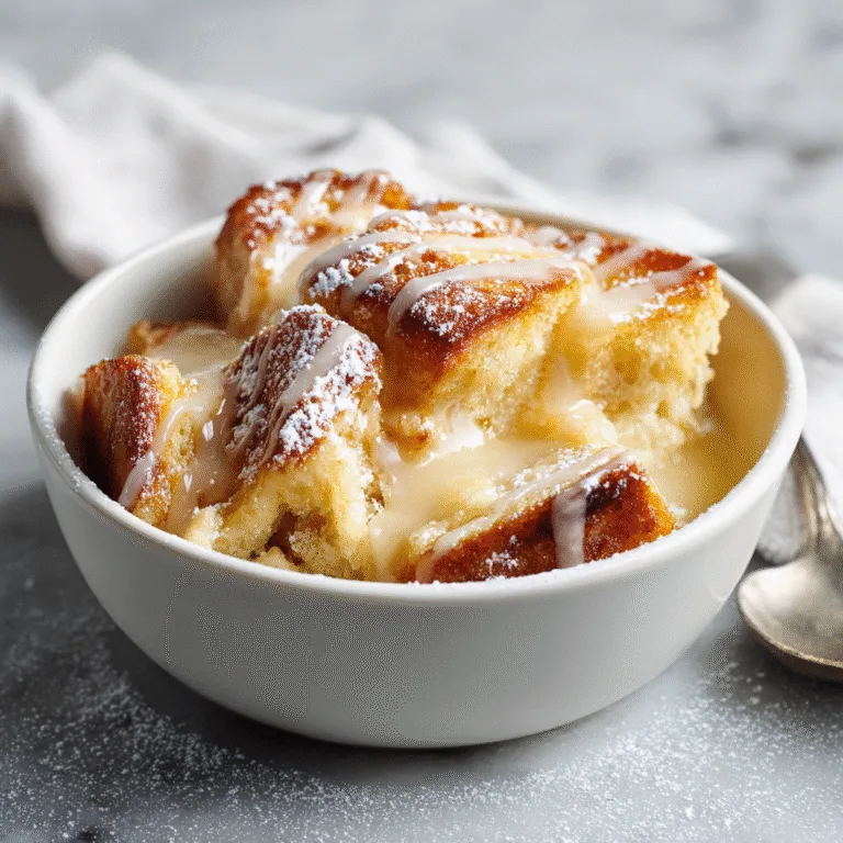 Best Easy Vanilla Bread Pudding Recipe