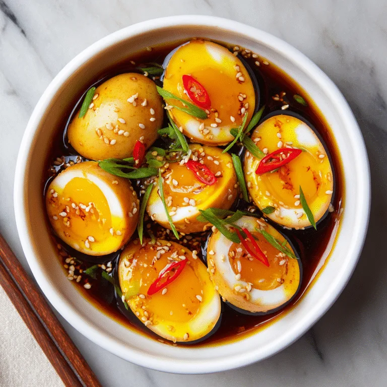 Mayak Eggs (Korean Soy Marinated Eggs) – Irresistibly Savory & Jammy