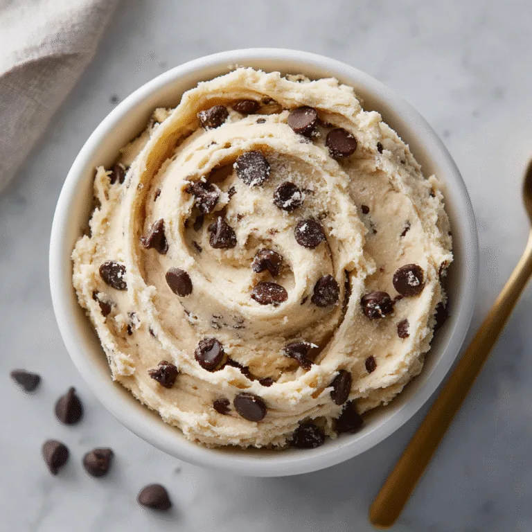 The Best Greek Yogurt Cookie Dough