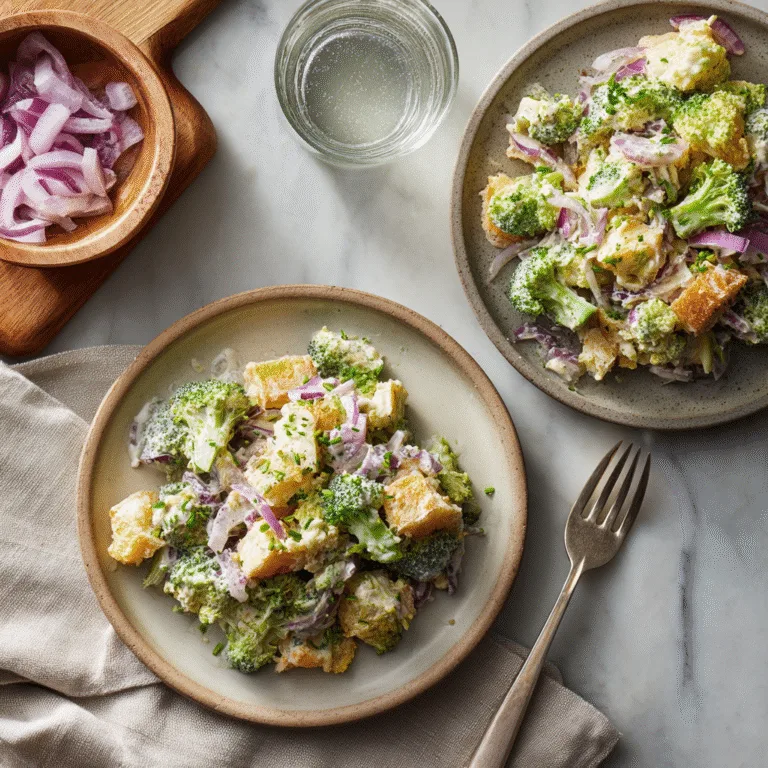 Creamy Broccoli Salad (Ready in 15 Minutes!)