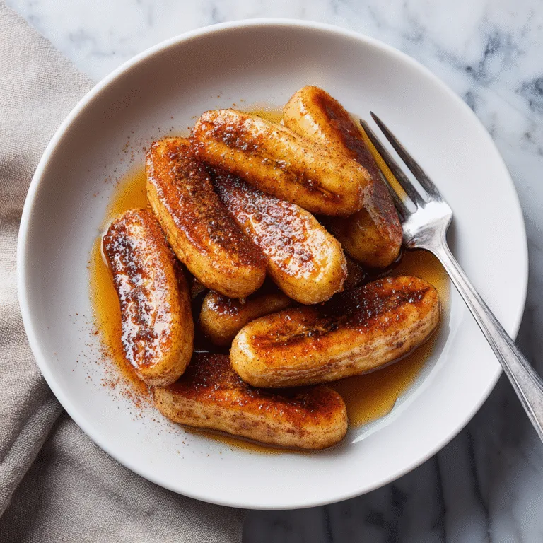 Pan Fried Cinnamon Bananas (Ready in 10 Minutes!)