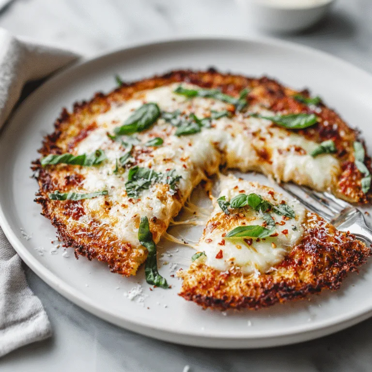 The BEST Cauliflower Pizza Crust (Gluten-Free & Sliceable!)