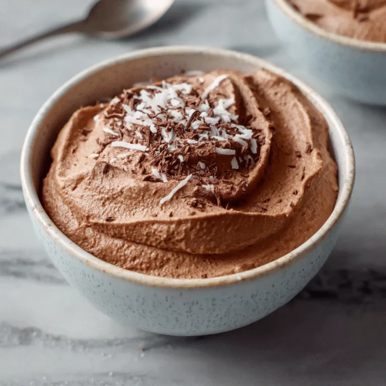 Coconut Milk Chocolate Mousse (3 Ingredients)