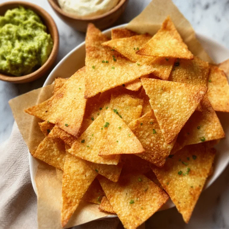 Keto Tortilla Chips (Ultra Crispy & Only 2 Ingredients)