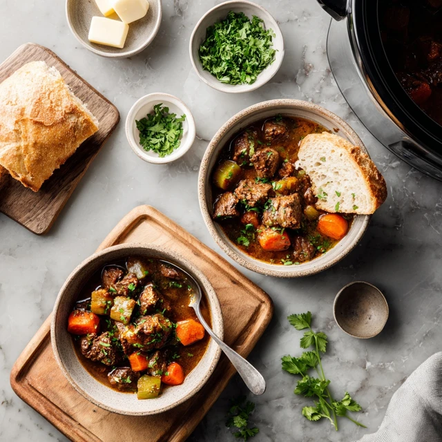 Mom’s Slow Cooker Beef Stew
