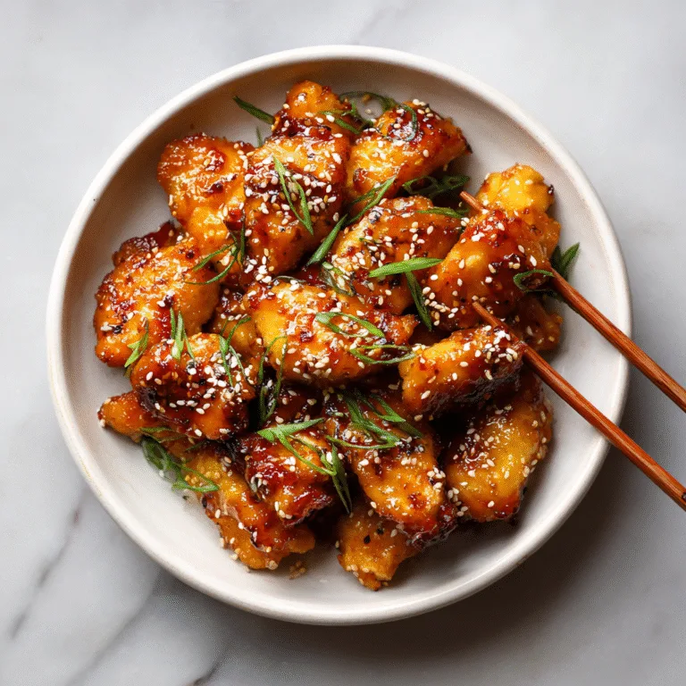 Honey Sesame Chicken (Better Than Takeout!)