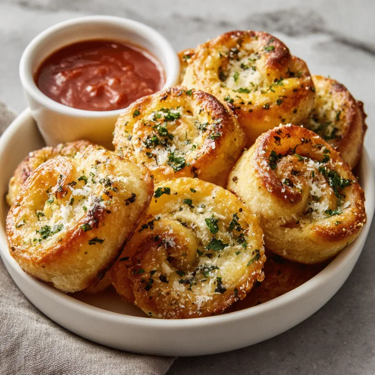 Garlic Parmesan New York Pizza Rolls