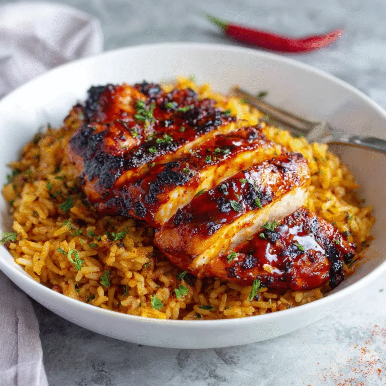 Peri Peri Chicken and Rice – Bold, Spicy & Irresistibly Comforting