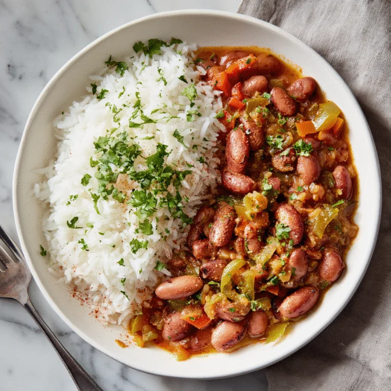 Mom’s Authentic Puerto Rican Rice and Beans (Arroz con Habichuelas)