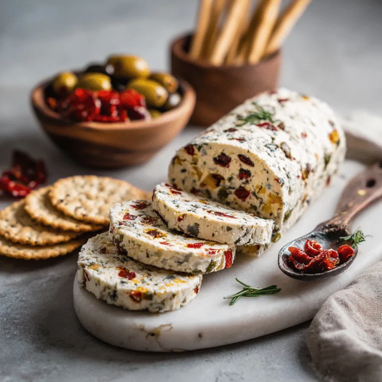 Antipasto Cheese Log – The Perfect Italian-Inspired Party Appetizer