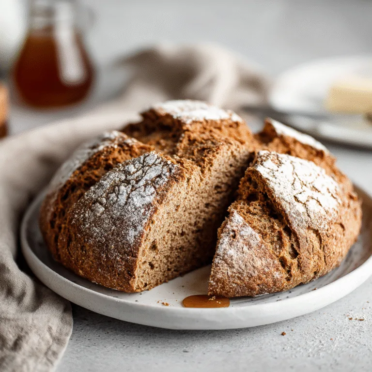 Molasses Brown Soda Bread – A Rustic Autumn Loaf from Middle-earth