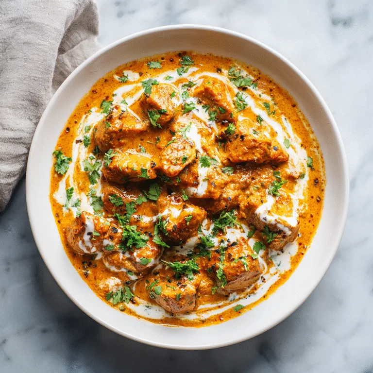 Slow Cooker Indian Butter Chicken – Creamy, Rich & Effortlessly Delicious