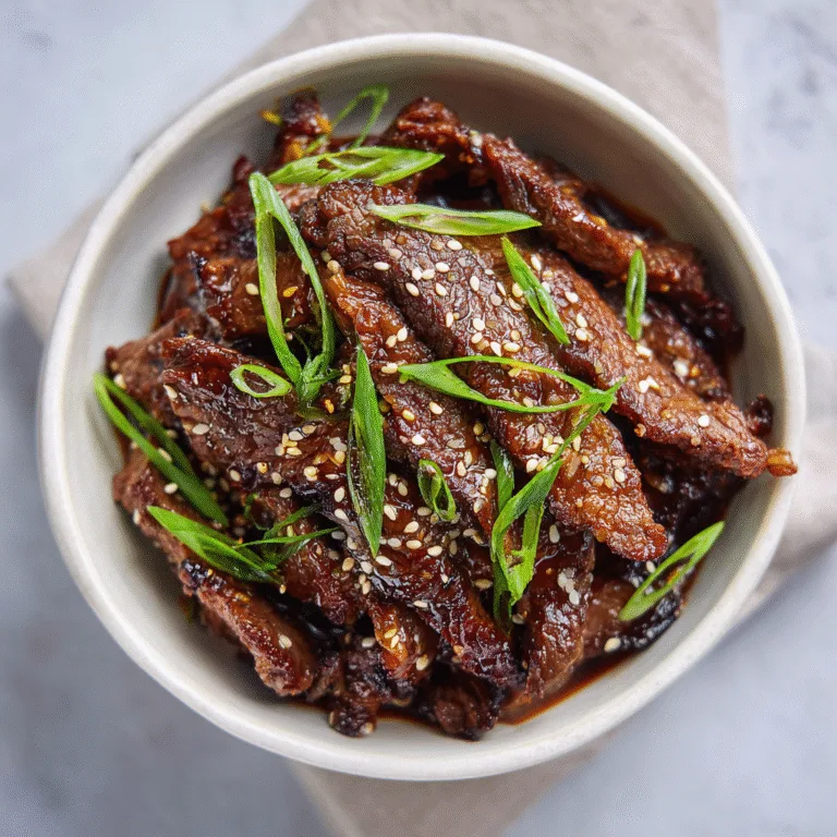 Korean Beef Bulgogi – Sweet, Savory & Irresistibly Juicy