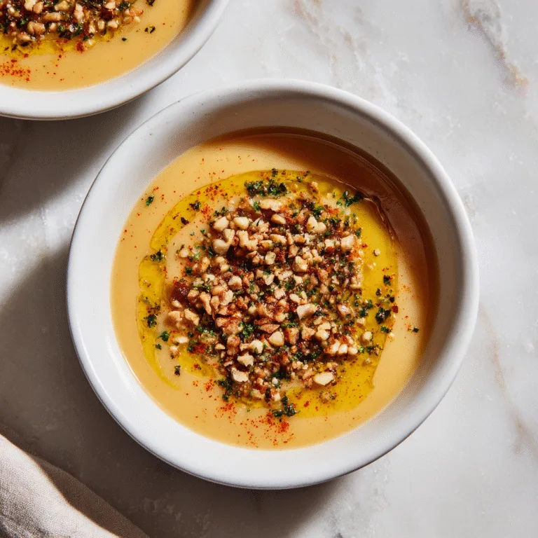 El Bulli Bean Soup with Picada – A Rustic Spanish Classic with Gourmet Roots