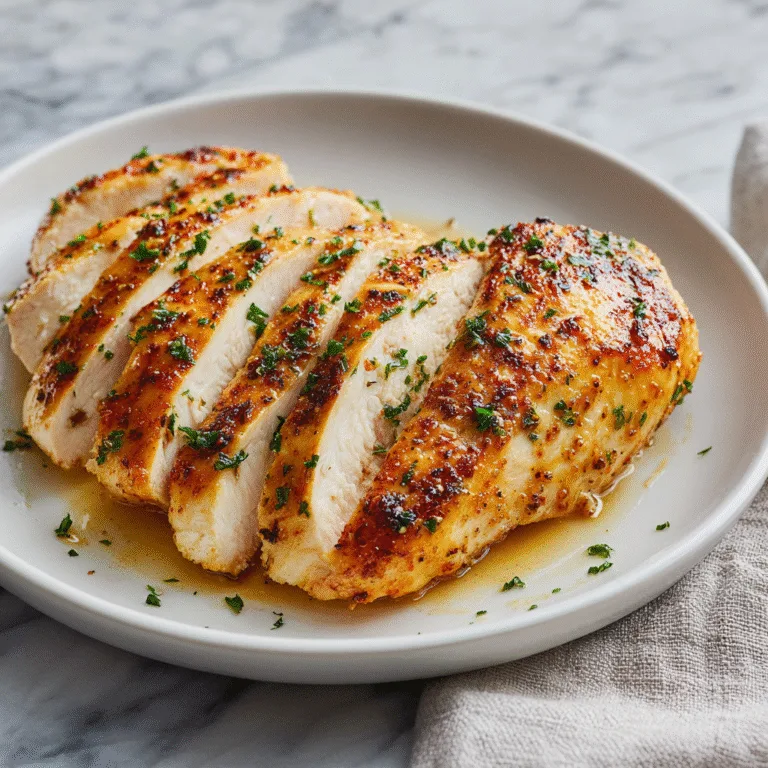 Juicy Oven Baked Chicken Breast – Perfectly Tender Every Time