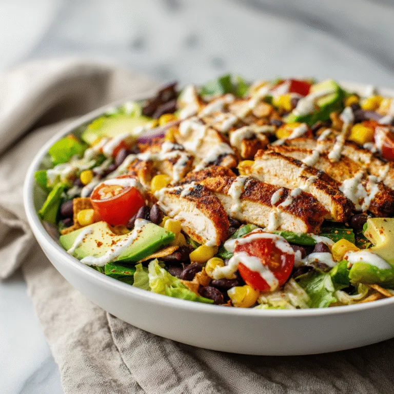 Santa Fe Chicken Salad (Fresh, Flavor-Packed Southwest Favorite)