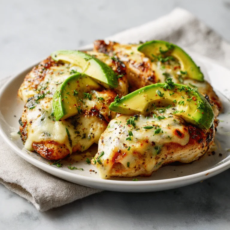 Grilled California Avocado Chicken (Fresh, Juicy & Flavor-Packed)