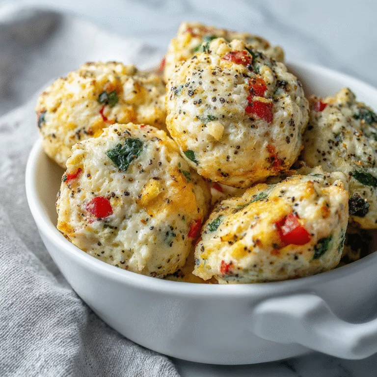 High-Protein Egg White Bites – The Ultimate Healthy Breakfast Meal Prep