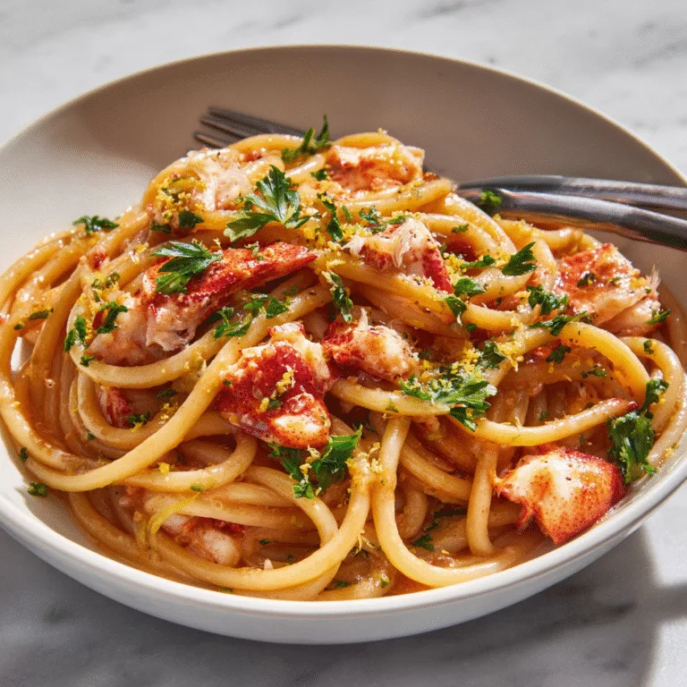 Lobster Bucatini