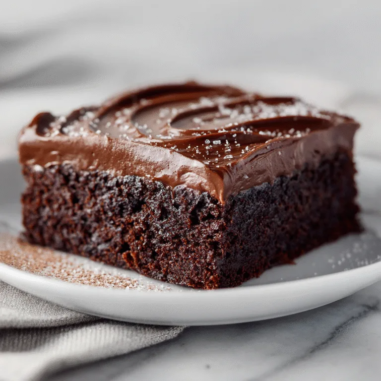 Brownie Frosting – The Perfect Chocolate Frosting for Brownies