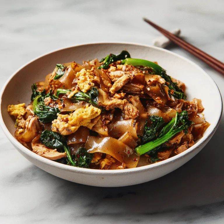 Pad See Ew (Thai Stir-Fried Noodles – Easy 20-Minute Recipe)