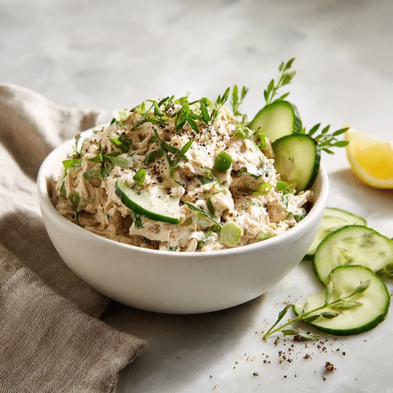 Healthy Tuna Salad (Light, Creamy & High-Protein)