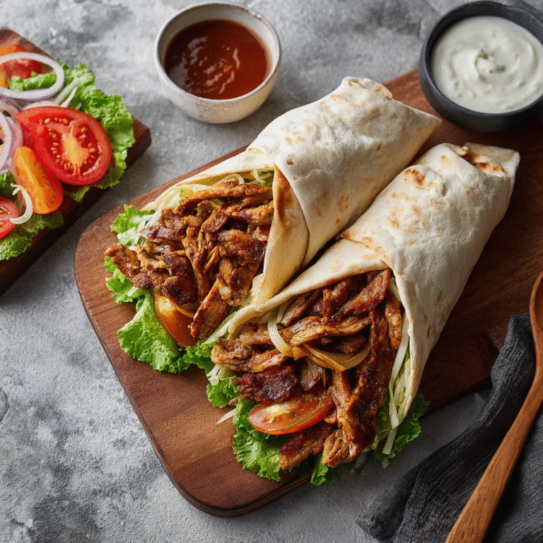 Homemade Doner Kebab (Viral TikTok Oven Recipe)