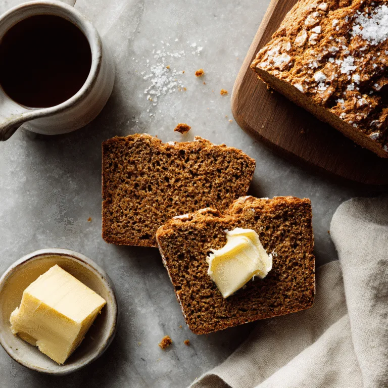 Molasses Brown Soda Bread – A Rustic Autumn Loaf from Middle-earth