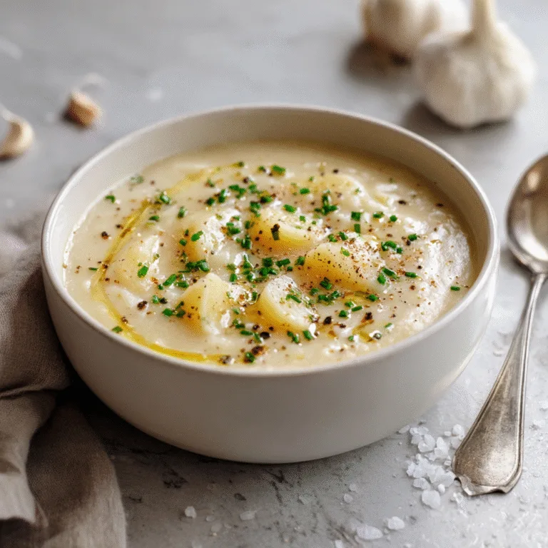 Garlic Potato Soup – The Ultimate Comfort Bowl