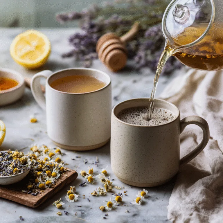 hamomile Lavender Sleep Tonic: A Cozy Bedtime Drink for Deep Relaxation