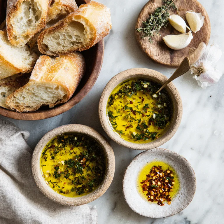 Garlic Olive Oil Dip