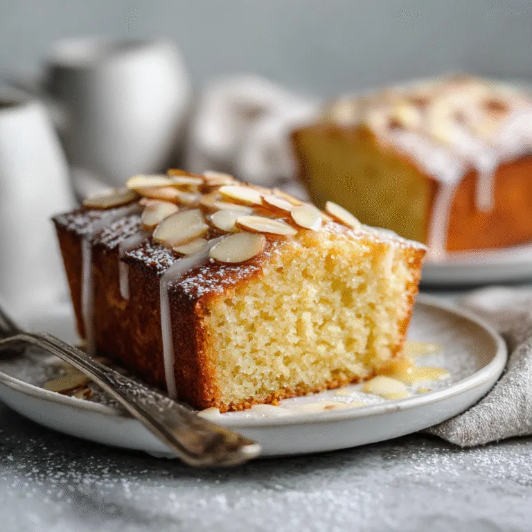 Cardamom Cake with Lemon and Almonds (Soft, Fragrant & Easy)