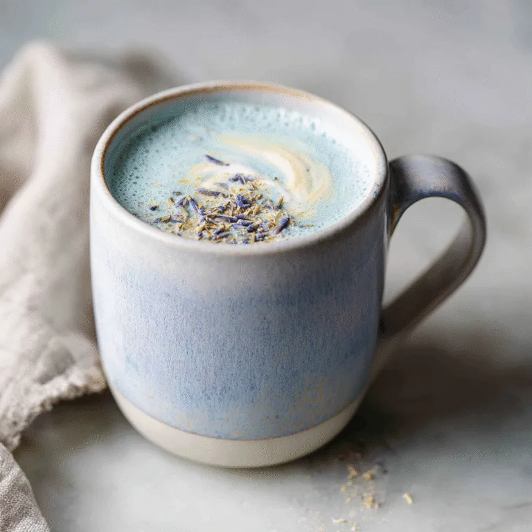 Moon Milk Tea – Magical Blue Bedtime Drink (Calming & Caffeine-Free)