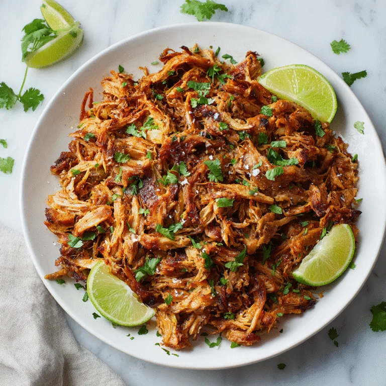 Crispy Slow Cooker Carnitas (Tender, Juicy & Perfectly Crispy)