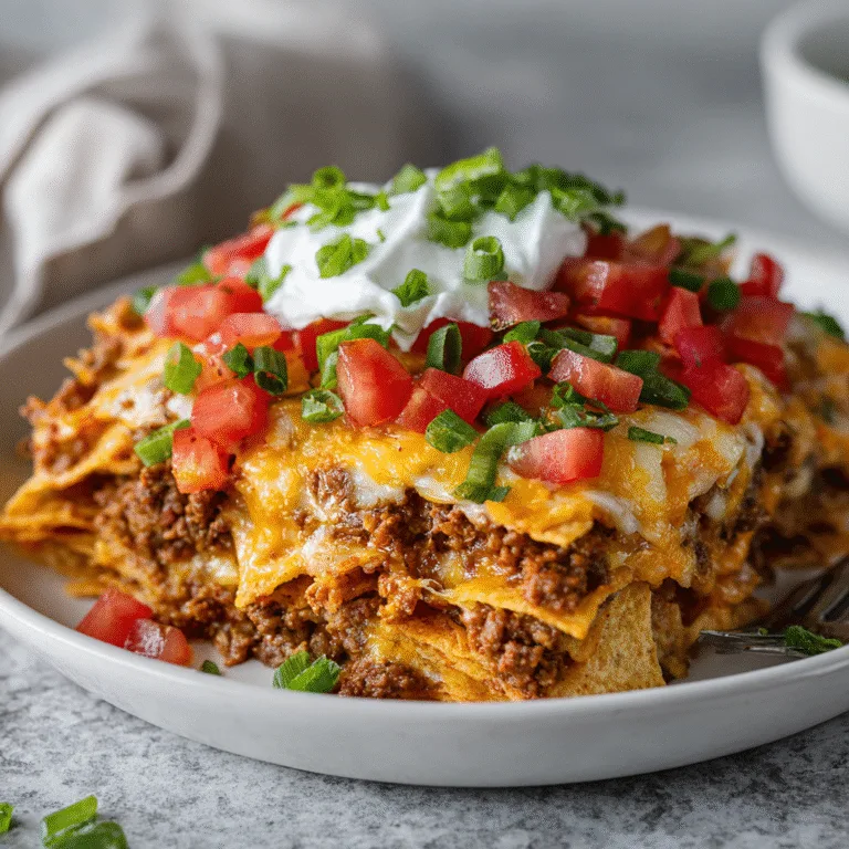Ultimate Taco Casserole – Easy, Cheesy & Crowd-Pleasing!