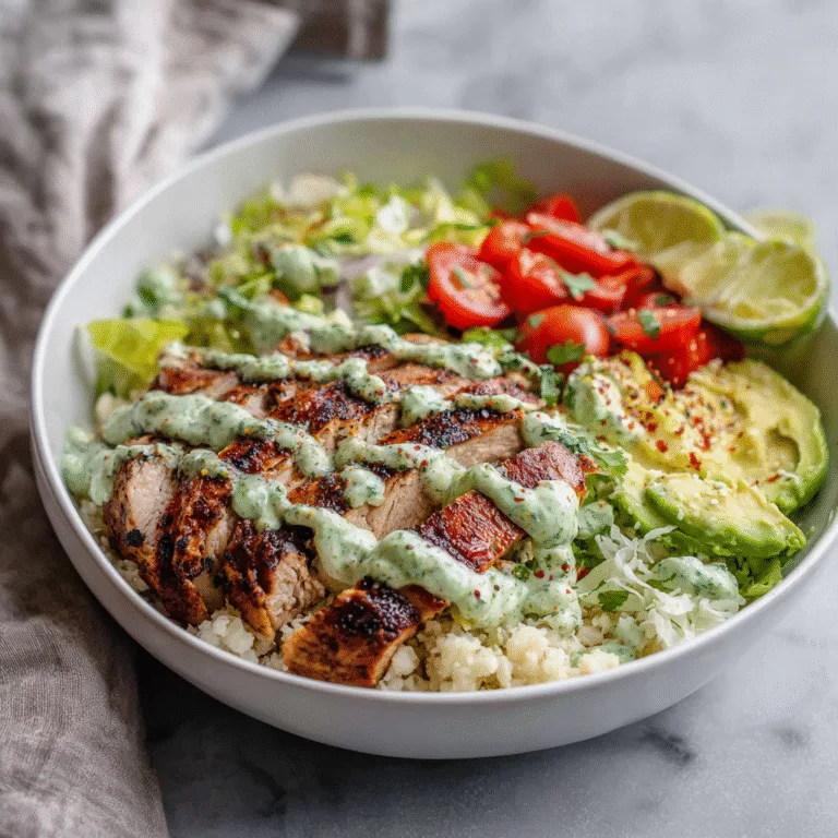 The Best Low Carb Burrito Bowl (Fresh, Flavorful & Guilt-Free)