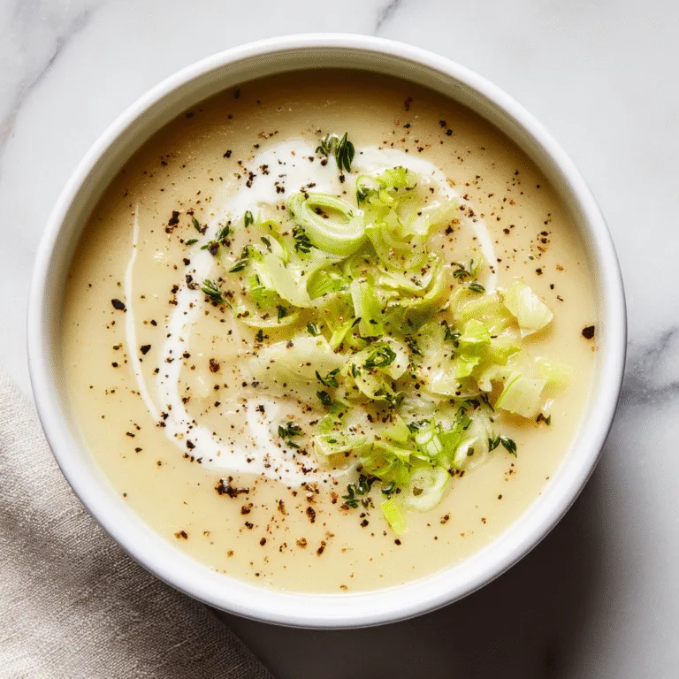 Creamy Potato Leek Soup (Easy, Cozy & Classic Comfort Food)