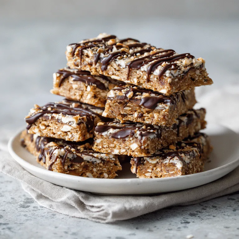 No-Bake Chickpea Protein Bars (Healthy, High-Protein Snack You’ll Love)