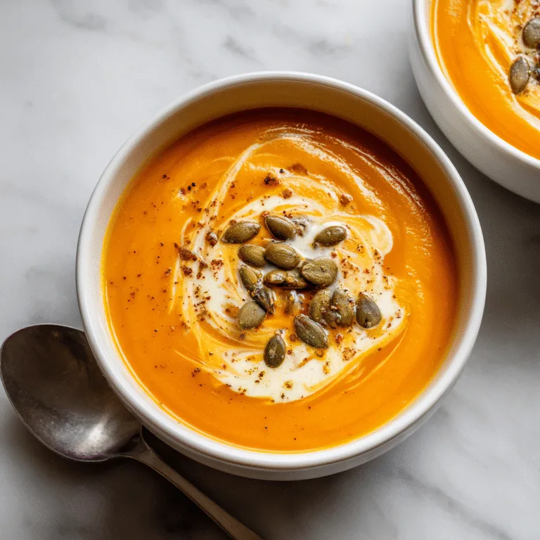 Creamy Homemade Pumpkin Soup (Easy, Cozy & Better Than Canned)
