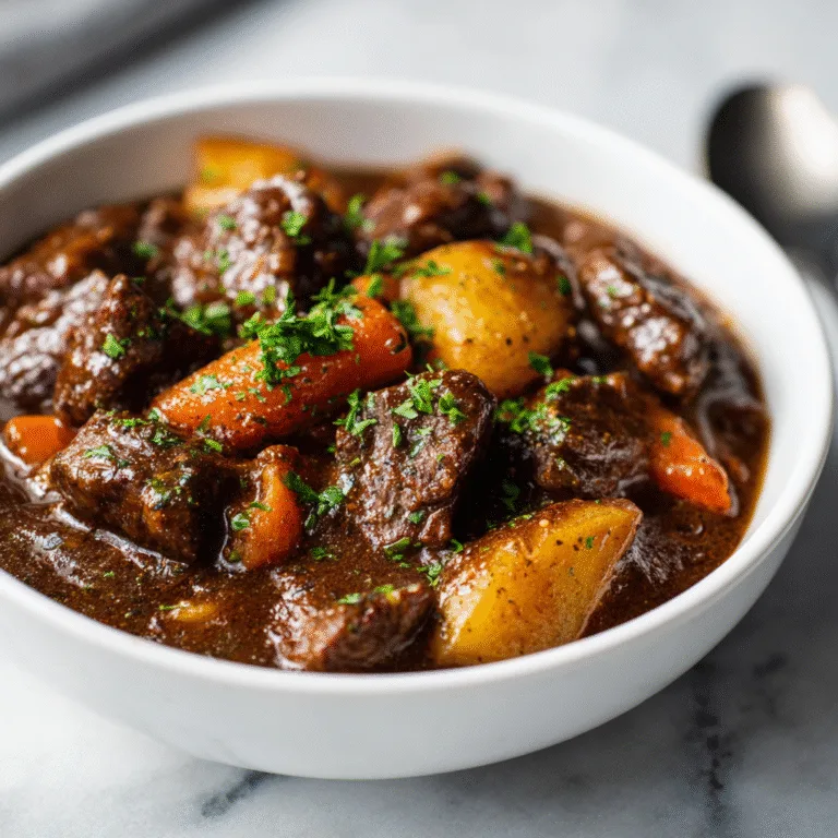 Beef Stew Without Tomatoes (Rich, Hearty & Full of Flavor)