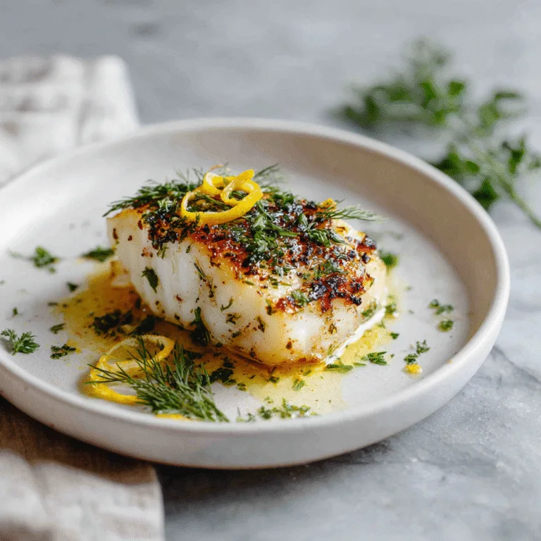 Mediterranean Chilean Sea Bass (Elegant & Easy 30-Minute Dinner)