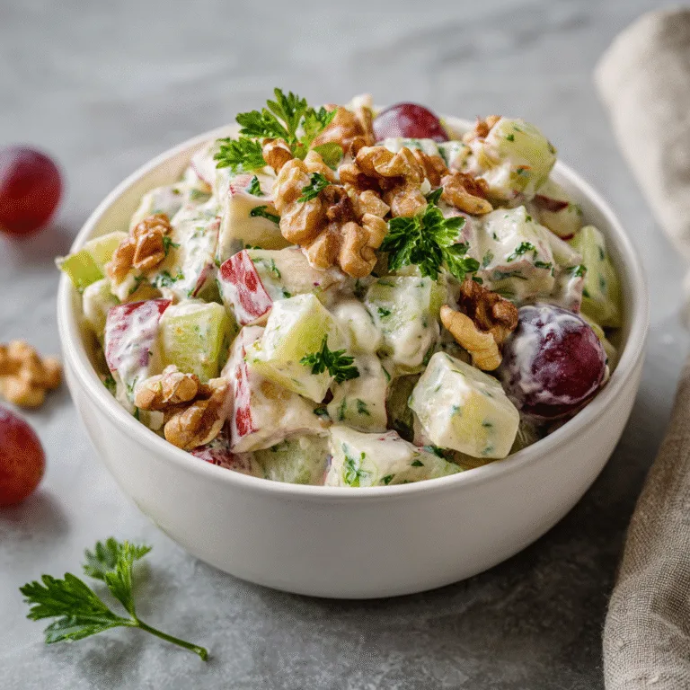 Easy Waldorf Salad (Classic, Fresh & Ready in 10 Minutes)