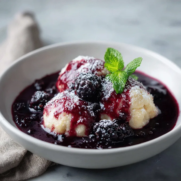 Blackberry Dumplings (Easy Stovetop Comfort Dessert)