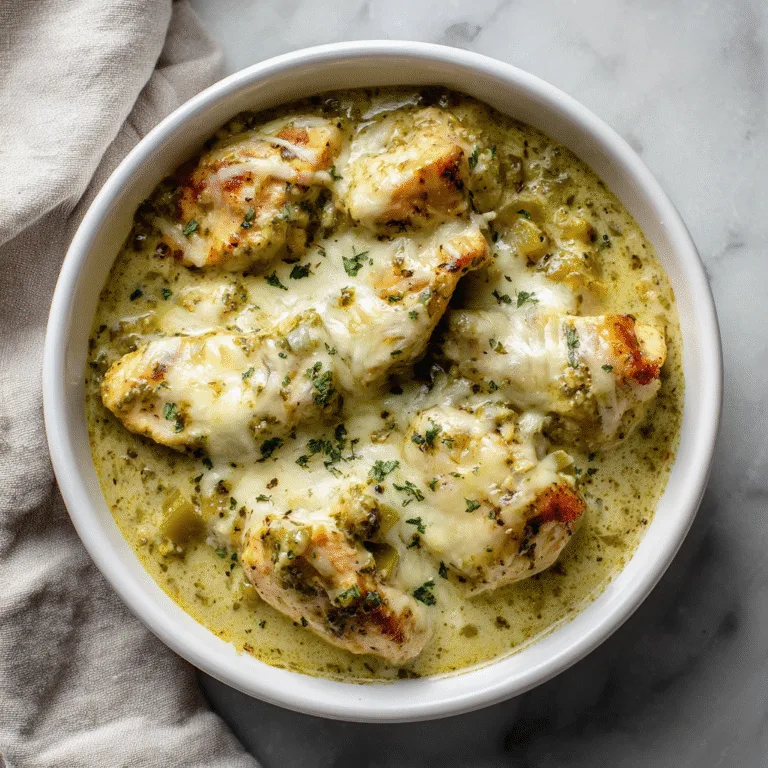 Keto Green Chile Chicken (Creamy, Low-Carb & Flavor-Packed)