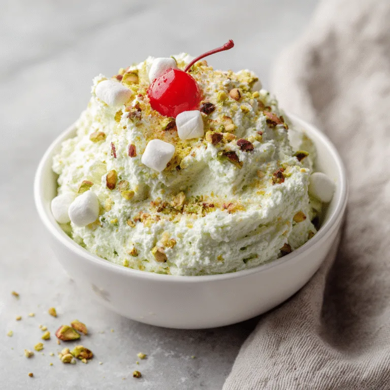 Pistachio Salad – Easy, Fluffy No-Bake Dessert