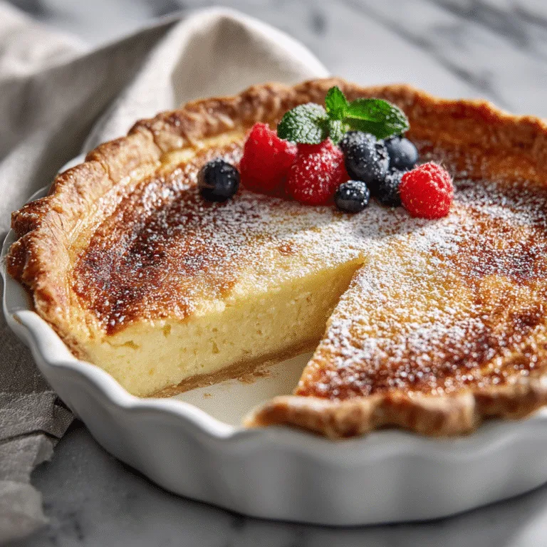 Southern Buttermilk Pie – Classic, Creamy & Easy