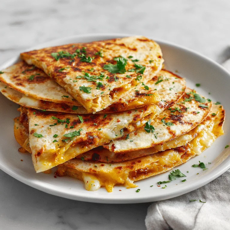 Chicken Quesadillas – Easy, Cheesy & Crispy!