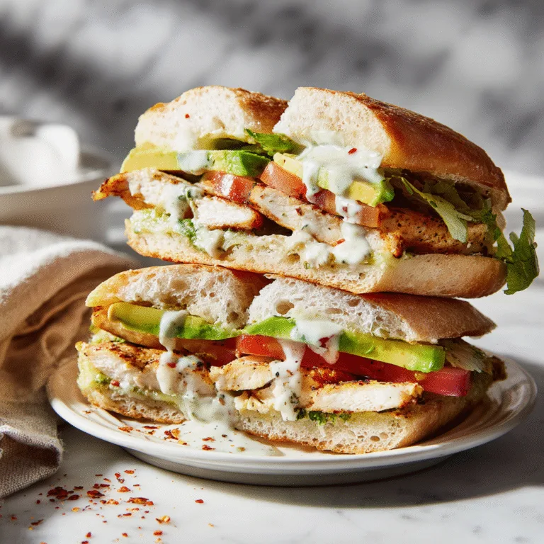 Flavor-Packed Chicken Torta Sandwich (Bold, Juicy & Irresistible)