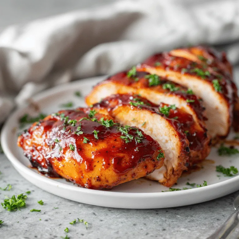 Air Fryer BBQ Chicken Breast (Juicy, Easy & Ready in 20 Minutes!)